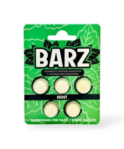 BARZ 7-hydroxymitragynine Tablets Mint 30mg