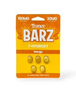 Trance Barz 7- Hydroxy Chewable Tablet Mango 30mg Per Tablet