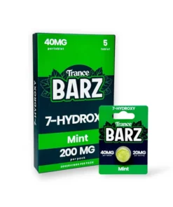 Trance Barz 7- Hydroxy Chewable Tablet Mint 40mg Per Tablet